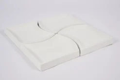 Yuni, Bowl, Ceramic, White, Set Of 4