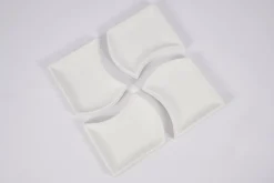 Yuni, Bowl, Ceramic, White, Set Of 4