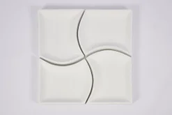 Yuni, Bowl, Ceramic, White, Set Of 4