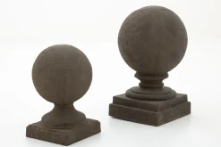 Zedar, Decoball On Foot, Reconsituted Stone On Fiberglass, L